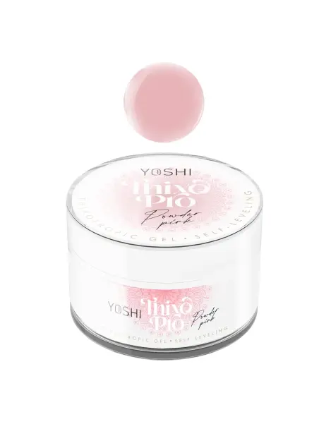 Żel samopoziomujący Thixo PRO Żel UV LED Powder Pink 50ml