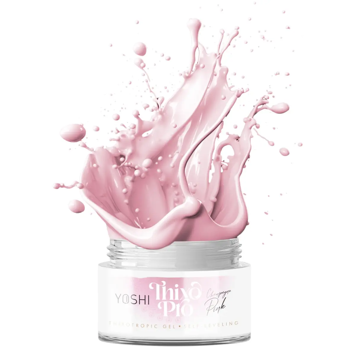 Żel Samopoziomujący Thixo PRO Gel UV LED Champagne Pink 50 ml