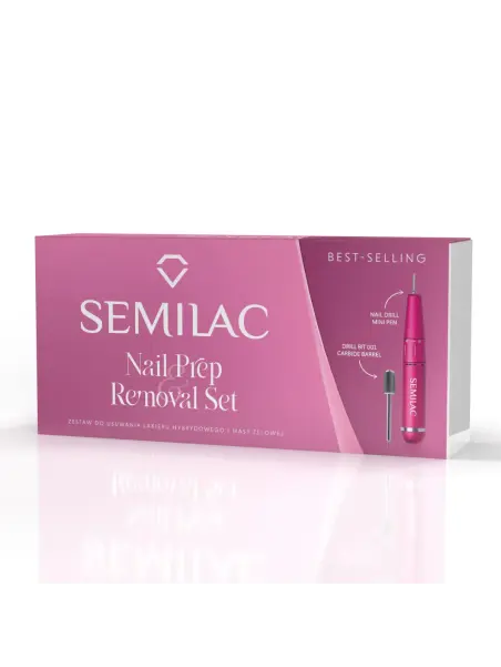 Semilac zestaw - Nail Prep & Removal Set
