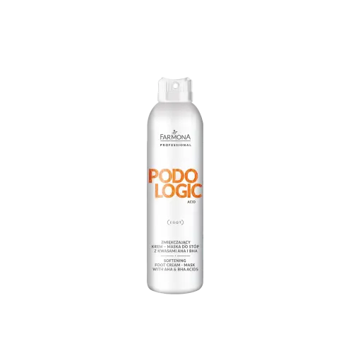 PODOLOGIC ACID Zmiękczający krem-maska do stóp z kwasami AHA i BHA 150ml