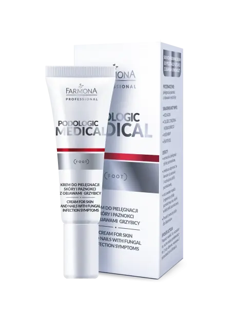 PODOLOGIC MEDICAL Krem do pielęgnacji skóry i paznokci z objawami grzybicy 15ml
