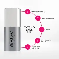Semilac Zestaw do hybryd LOVE ME 24W/48 UV LED