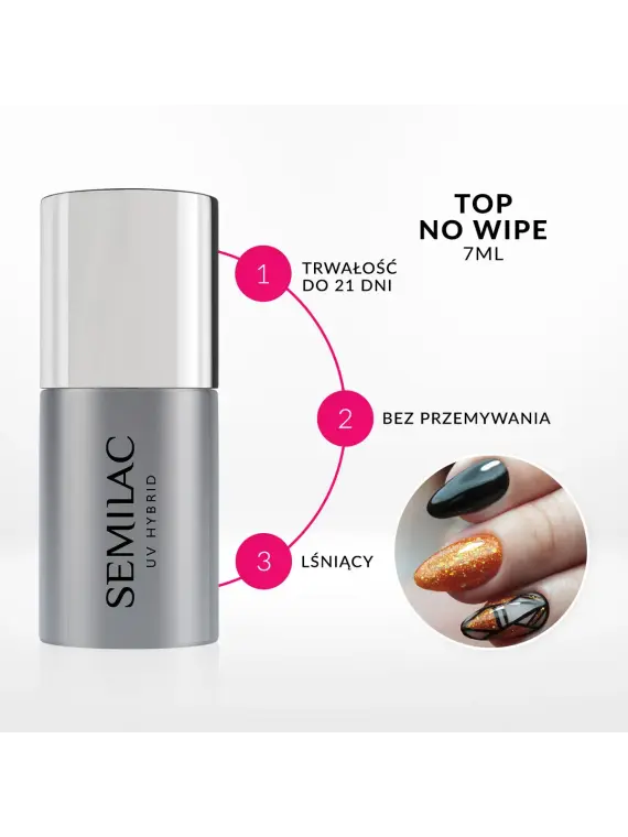 Semilac Zestaw do hybryd LOVE ME 24W/48 UV LED