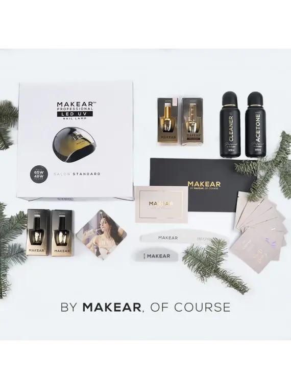 Zestaw startowy do manicure hybrydowego Makear