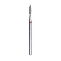 Frez Diamentowy Płomyk Ostry Czerwony Staleks FA11R021/8