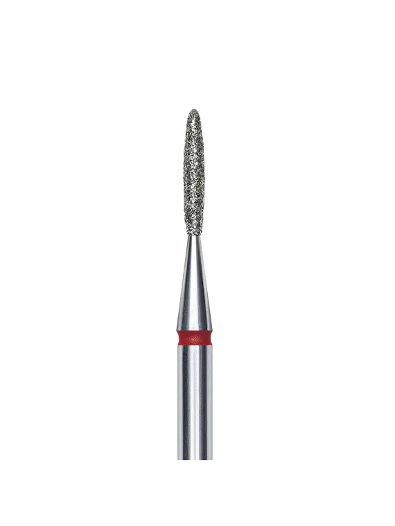 Frez Diamentowy Płomyk Czerwony Staleks FA10R014/8
