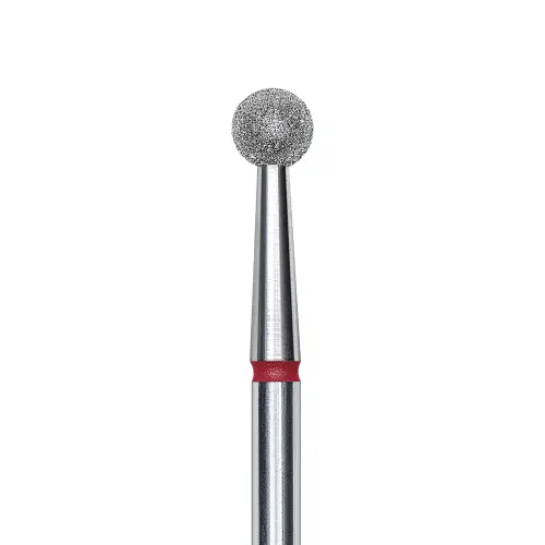 Frez Diamentowy Kulka Czerwona Staleks FA01R040