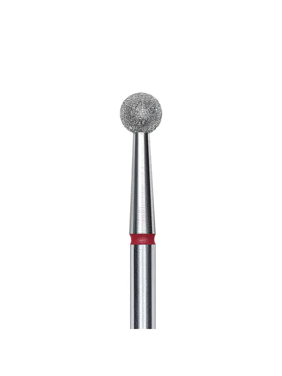 Frez Diamentowy Kulka Czerwona Staleks FA01R040