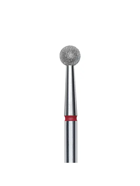 Frez Diamentowy Kulka Czerwona Staleks FA01R040