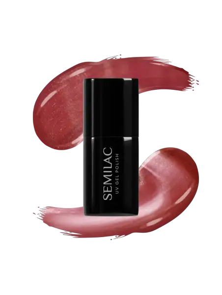 662 Semilac Lakier Hybrydowy Rosé Gloss 7 ml