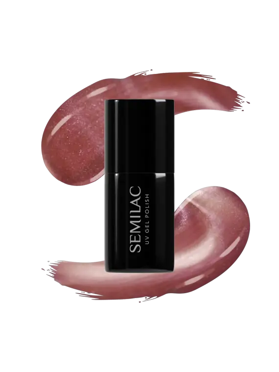 663 Semilac Lakier Hybrydowy Blush Gloss 7 ml