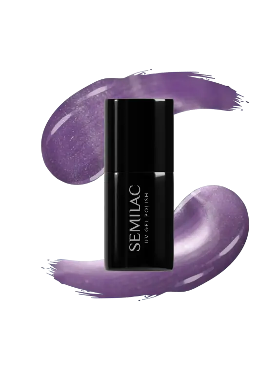 664 Semilac Lakier Hybrydowy Lilac Gloss 7 ml