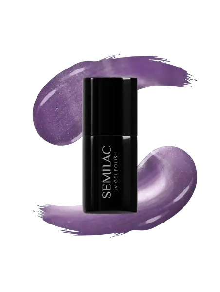 664 Semilac Lakier Hybrydowy Lilac Gloss 7 ml