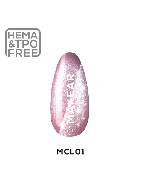 MCL01 Toe Beans - Lakier Hybrydowy Makear Cat Eye 8ml