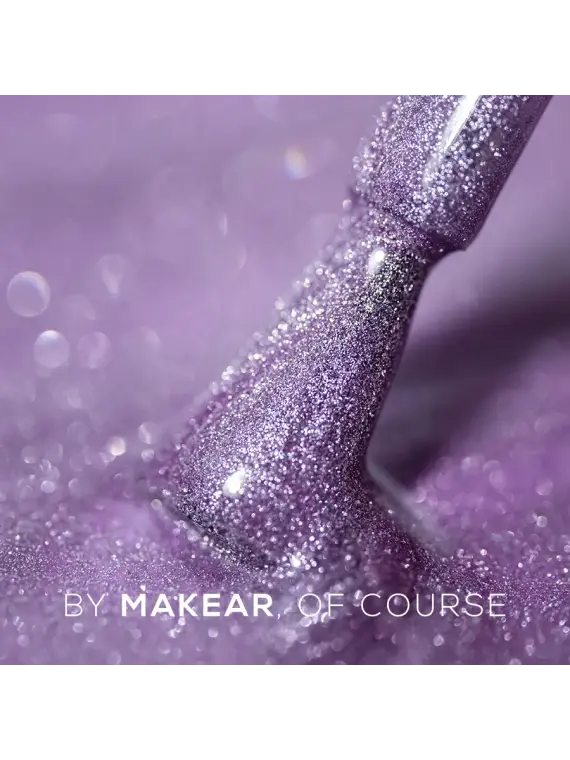 MCL02 Fluffy violet - Lakier Hybrydowy Makear Cat Eye 8ml