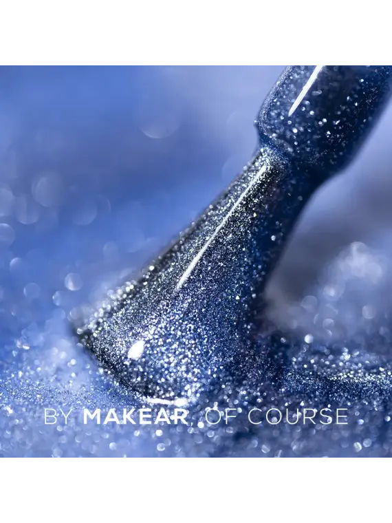 MCL04 Furry Blue - Lakier Hybrydowy Makear Cat Eye 8ml