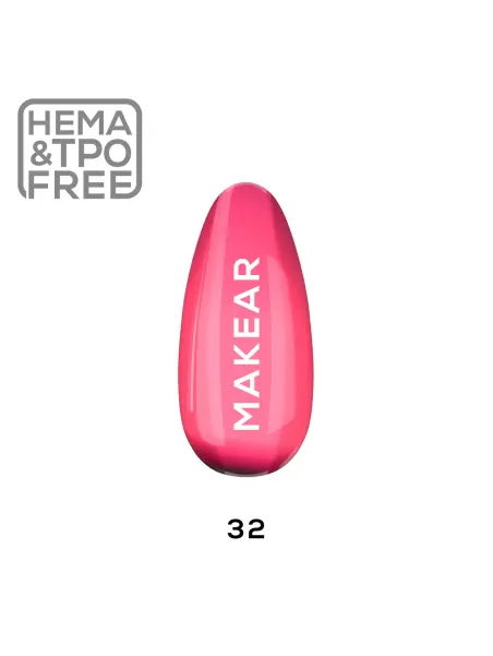 32 Raspberry Rendezvous - Lakier Hybrydowy Makear 8ml