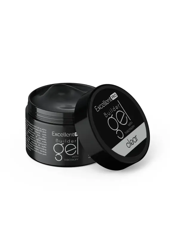 Excellent PRO Builder gel with thixotropy clear 15g
