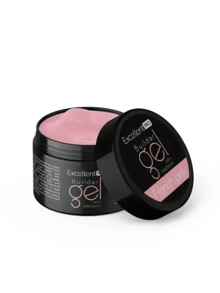 Excellent PRO Builder gel with thixotropy french pink 50g