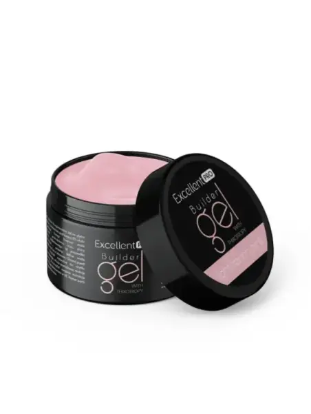 Excellent PRO Builder gel with thixotropy light french pink 50g